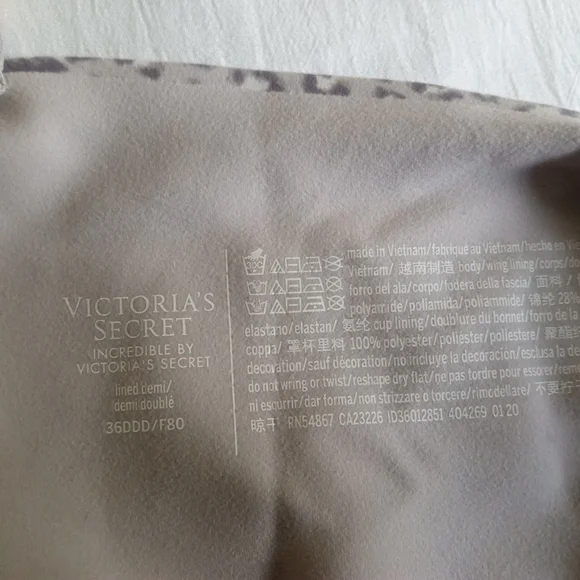 Victoria's Secret Brown and Tan Bra - Picture 4 of 4